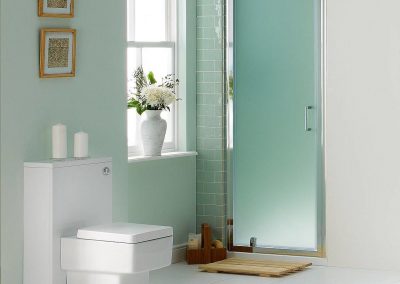 Frosted Glass Shower Doors
