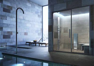 Steam Shower Sliding Enclosure