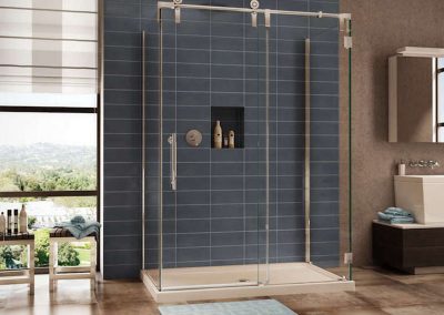 Sliding Clear Glass Shower Door