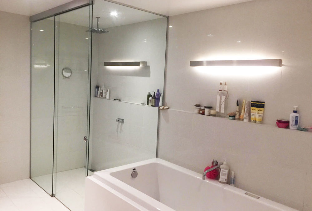 Frameless Sliding Shower Doors