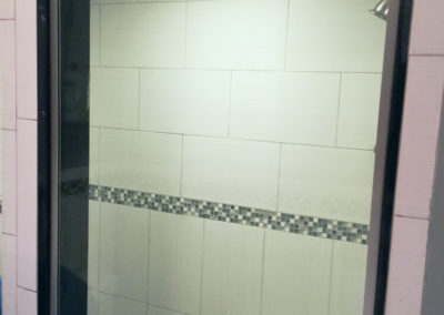 glass shower panel